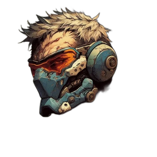 mask, face, staff, weapon transparent PNG cut-out