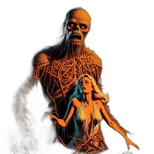 creature, dress, robot, hair transparent PNG cut-out