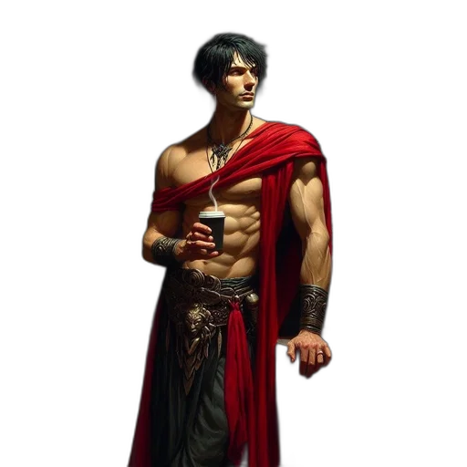 sword, fantasy art, concept art, comic book art transparent PNG cut-out