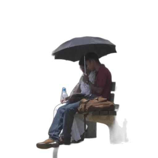 umbrella, furniture, hat, staff transparent PNG cut-out