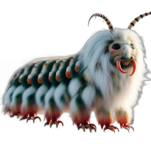 creature, animal, dragon, hair transparent PNG cut-out