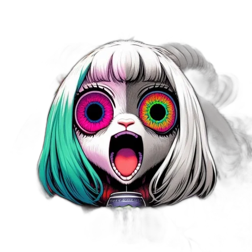 mask, face, creature, robot transparent PNG cut-out