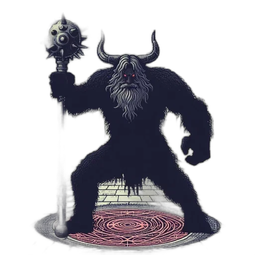 creature, animal, staff, concept art transparent PNG cut-out