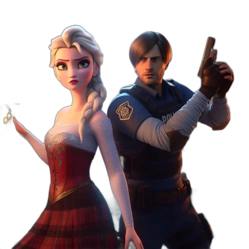 weapon, staff, dress, concept art transparent PNG cut-out