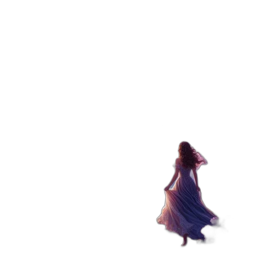 dress, creature, robot, crown transparent PNG cut-out