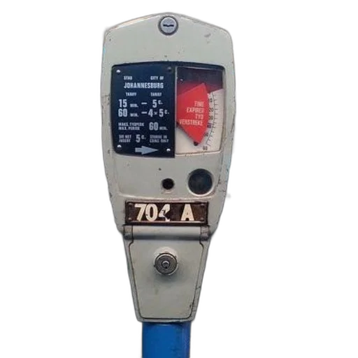 staff, vintage, parking, meter transparent PNG cut-out