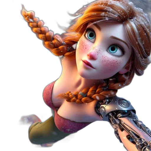 3d render, concept art, fantasy art, photorealistic transparent PNG cut-out