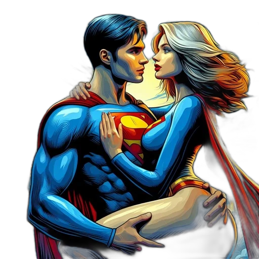 comic book art, concept art, photorealistic, fantasy art transparent PNG cut-out