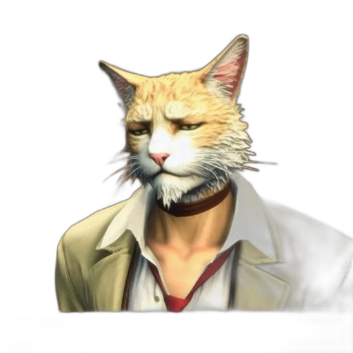staff, animal, jacket, mask transparent PNG cut-out