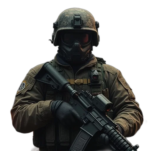 staff, mask, weapon, face transparent PNG cut-out