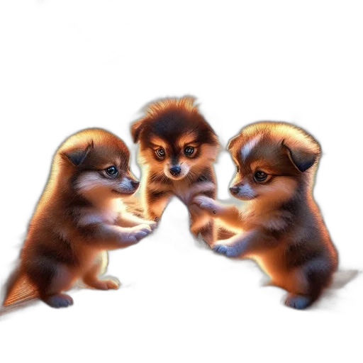 animal, photorealistic, concept art, 3d render transparent PNG cut-out