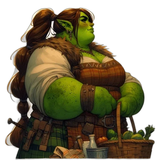 food, staff, concept art, fantasy art transparent PNG cut-out