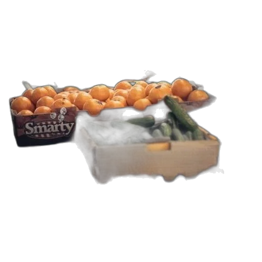 food, crown, 3d render, photorealistic transparent PNG cut-out