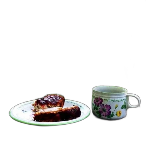 food, crown, photorealistic, plate transparent PNG cut-out
