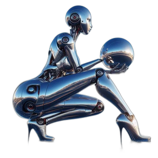 robot, car, furniture, jewelry transparent PNG cut-out