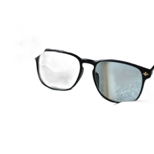 3d render, hand, holding, magnifification transparent PNG cut-out