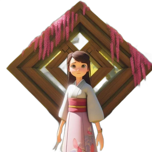 dress, staff, sword, jewelry transparent PNG cut-out