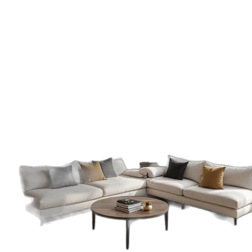 furniture, 3d render, photorealistic, concept art transparent PNG cut-out