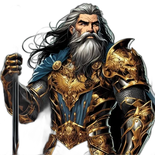 sword, fantasy art, concept art, comic book art transparent PNG cut-out
