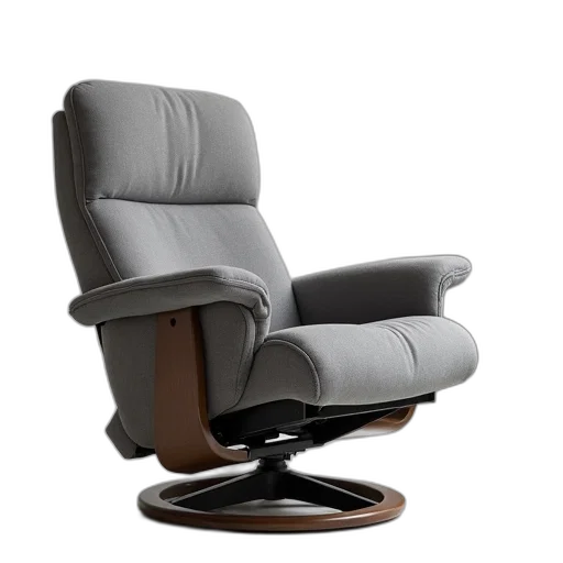 furniture, 3d render, glider, recliner transparent PNG cut-out