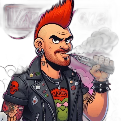 jacket, cartoon, concept art, comic book art transparent PNG cut-out