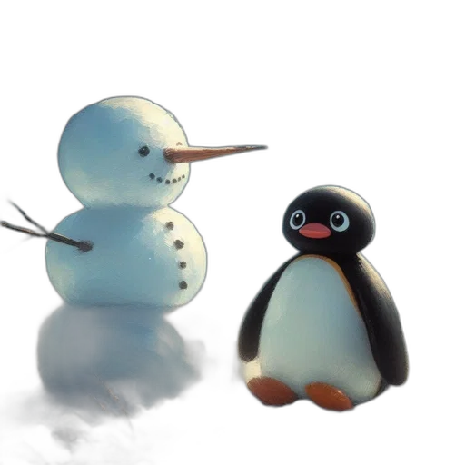 animal, 3d render, concept art, photorealistic transparent PNG cut-out