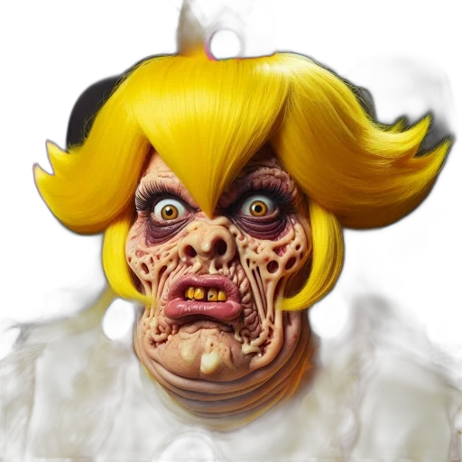face, mask, creature, concept art transparent PNG cut-out