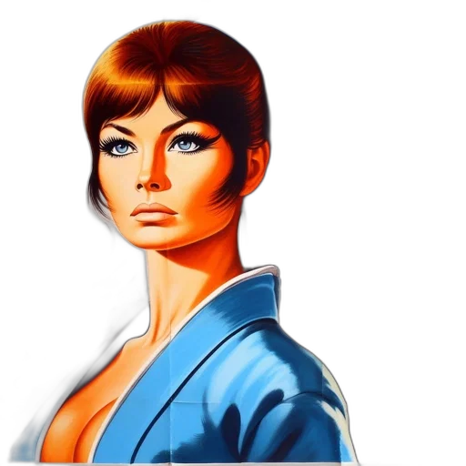 face, staff, jacket, photorealistic transparent PNG cut-out