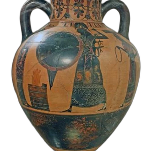 mask, bottle, jewelry, ancient transparent PNG cut-out