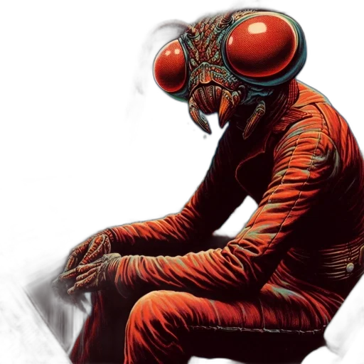 mask, robot, creature, face transparent PNG cut-out