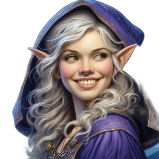 face, staff, dragon, fantasy art transparent PNG cut-out