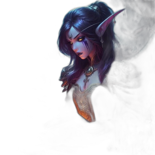 dragon, staff, face, weapon transparent PNG cut-out