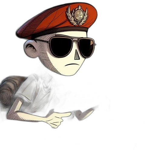 staff, hat, mask, face transparent PNG cut-out
