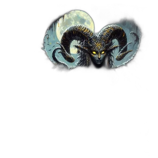 dragon, creature, hair, mask transparent PNG cut-out
