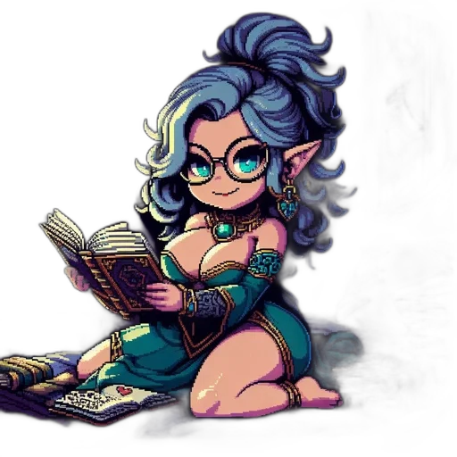 fantasy art, concept art, pixel art, comic book art transparent PNG cut-out
