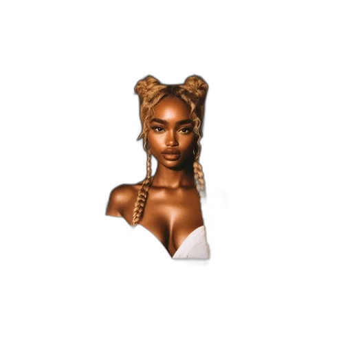 hair, jewelry, face, crown transparent PNG cut-out