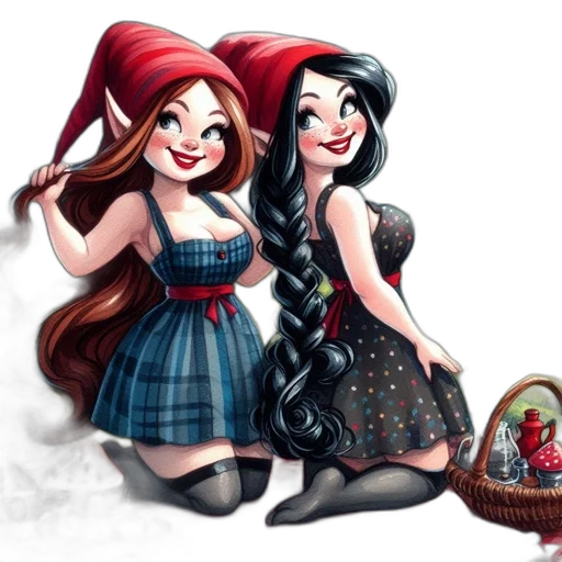 dress, fantasy art, concept art, cartoon transparent PNG cut-out