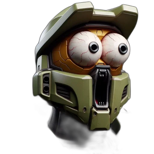 robot, mask, face, creature transparent PNG cut-out