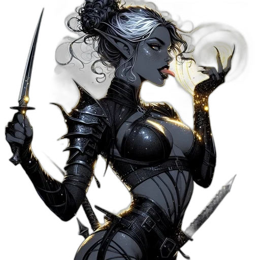 staff, sword, comic book art, concept art transparent PNG cut-out