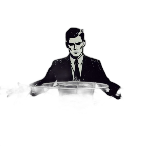 staff, face, jacket, furniture transparent PNG cut-out