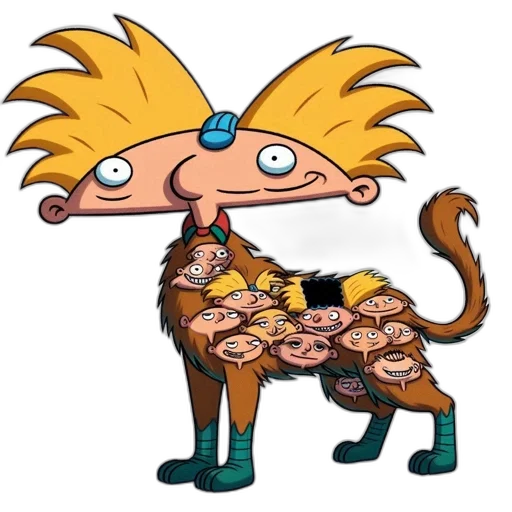 creature, animal, dragon, staff transparent PNG cut-out