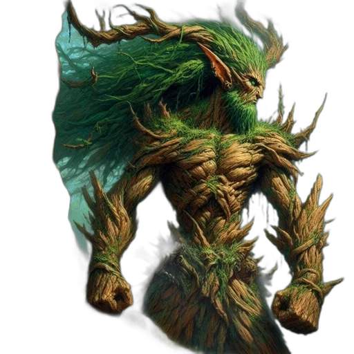 creature, tree, dragon, mask transparent PNG cut-out