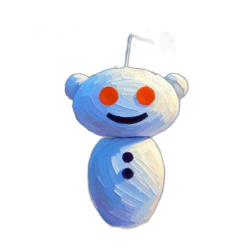 robot, staff, bottle, face transparent PNG cut-out