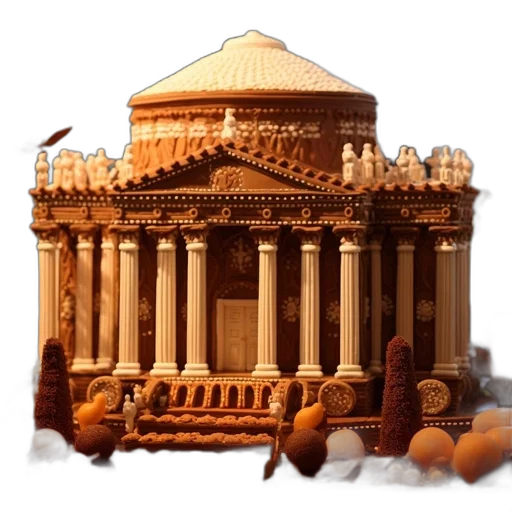 building, 3d render, concept art, photorealistic transparent PNG cut-out