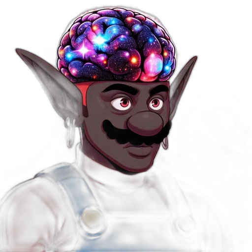 staff, mask, hat, face transparent PNG cut-out