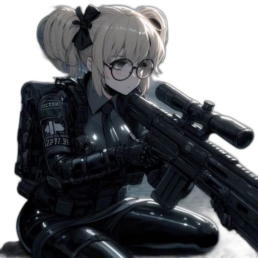weapon, robot, staff, animal transparent PNG cut-out