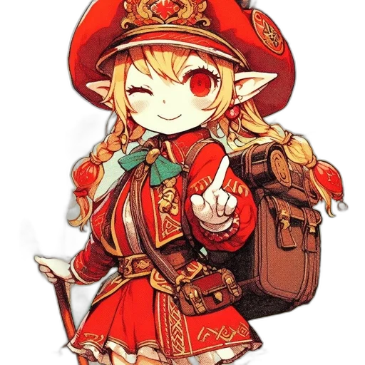 staff, hat, weapon, crown transparent PNG cut-out