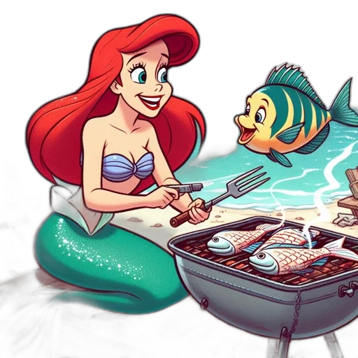 cartoon, concept art, watercolor, fantasy art transparent PNG cut-out