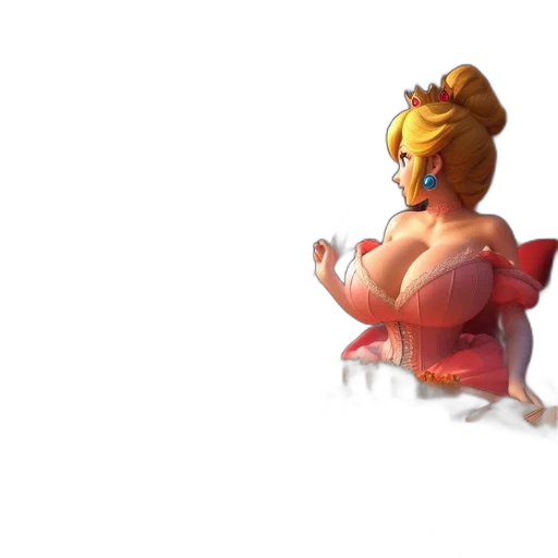 dress, crown, dragon, creature transparent PNG cut-out