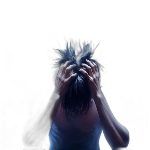 mask, face, creature, hair transparent PNG cut-out